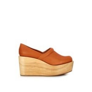 Rachel Comey Almer Leather Wedge Shoes